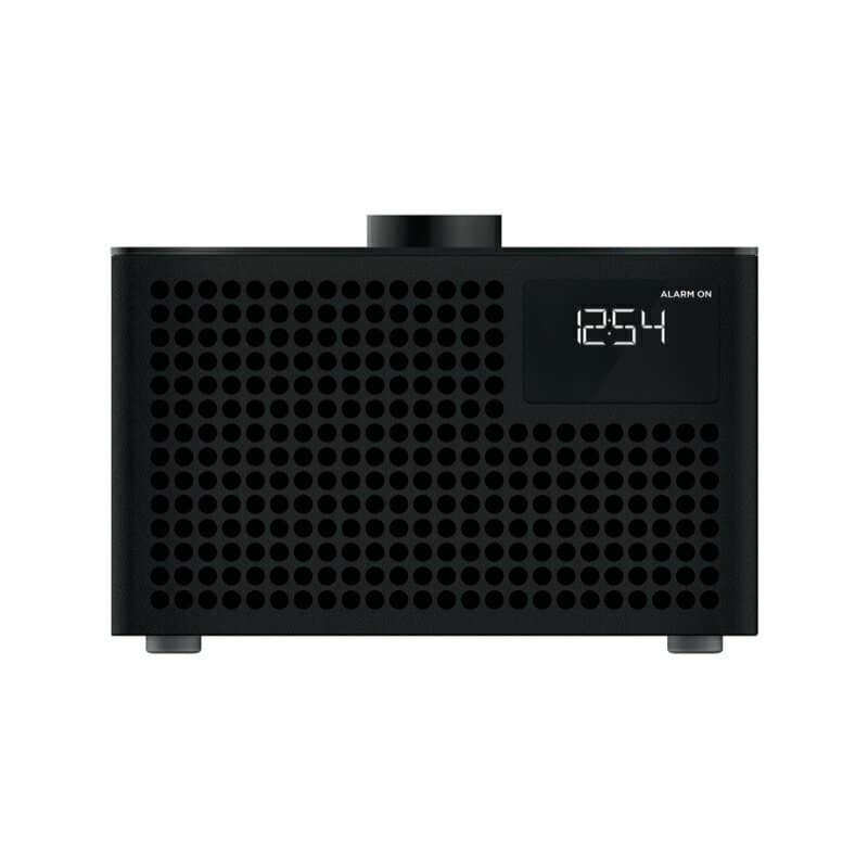 New]GENEVA jieneba Acustica Lounge Radio digital clock FM Radio Bluetooth  speaker Black 875419016832JP - BE FORWARD Store