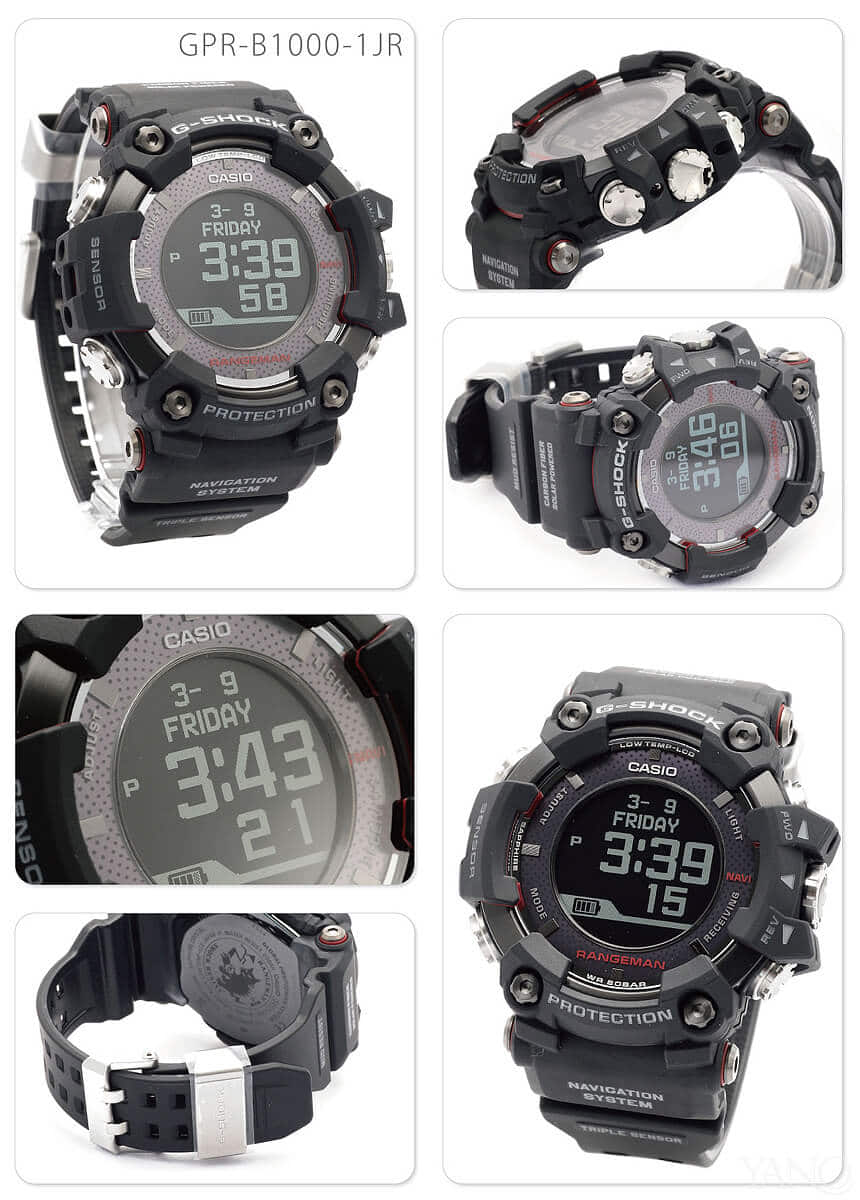 Casio G-Shock GPR-B1000-1JR survival 