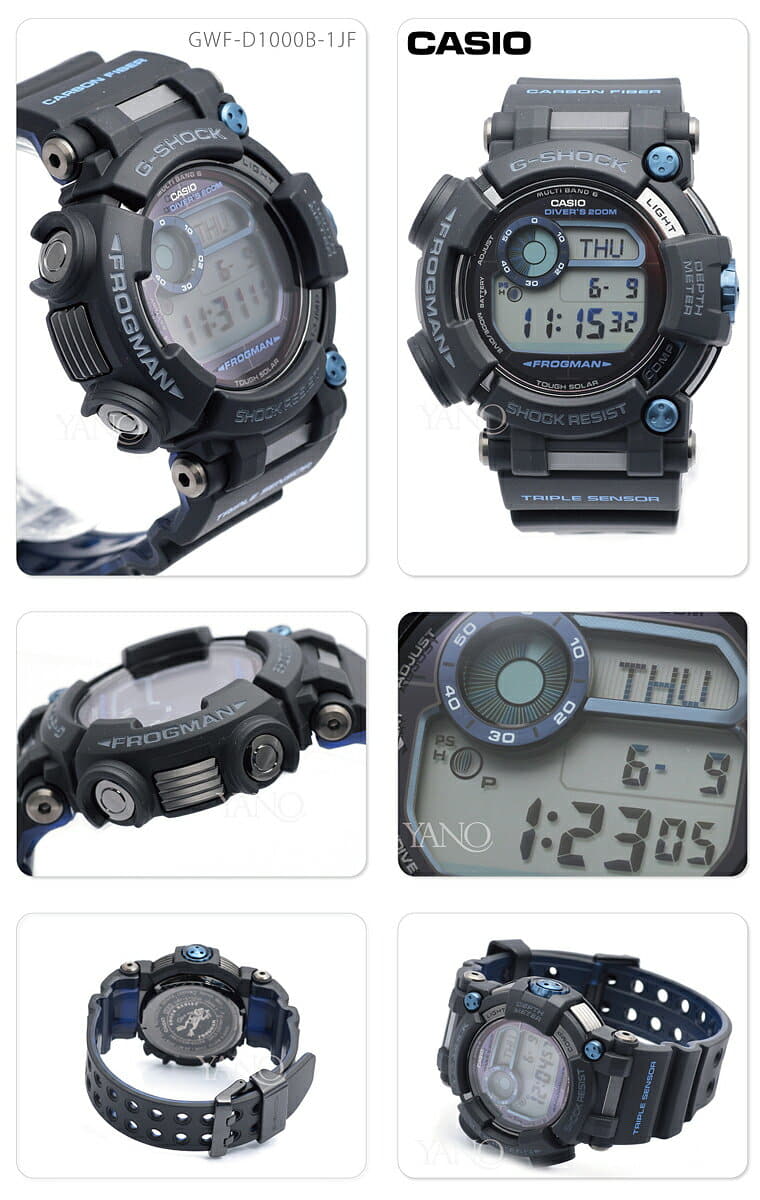 New Waterproofing Divers Casio G Shock Watch Rcp 0616 10spl For Casio G Shock Frogman Gwf D1000b 1jf Blue Ip Master Of G Standard Atmosphere Diving Be Forward Store