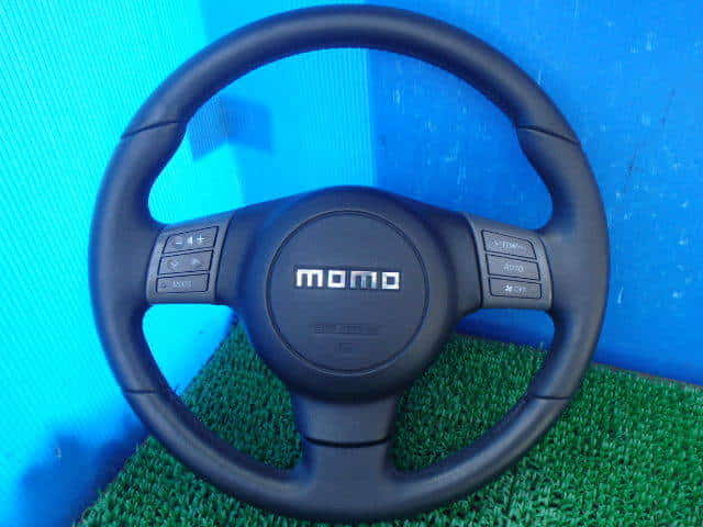 Used B Momo Peach Daihatsu Genuine Op Winding Leather Round Leather Steering Remote Control S321g Atrai Wagon Be Forward Auto Parts