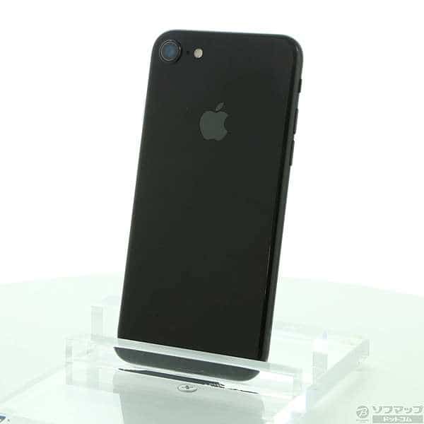 [Used]Apple iPhone7 128GB jet Black NNCP2J/A 　 SIM-free 　 ◇07/14