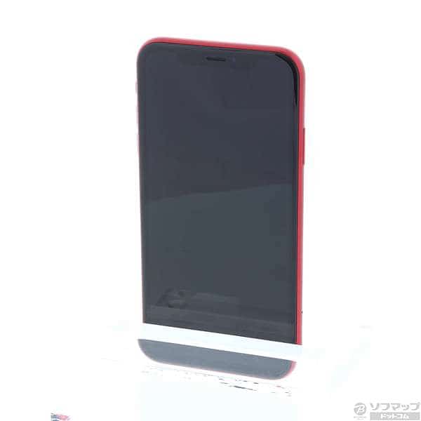 Used]Apple iPhoneXR 64GB product red MT062J/A SIM-free ◇07/13