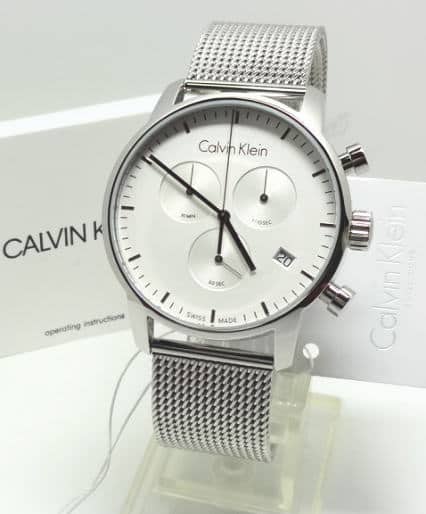 New]Chronograph K2G27126 made in Calvin Klein Calvin Klein 42mm Switzerland  - BE FORWARD Store