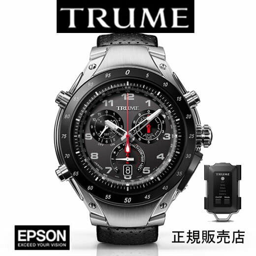 New]EPSON SEIKO TRUME GPS Satellite Radio Men's Solar Watch