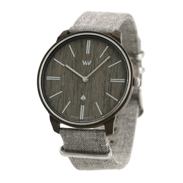 [New] Linen belt men watch 9818191 WEWOOD nut clock made of uiuddorosu ...