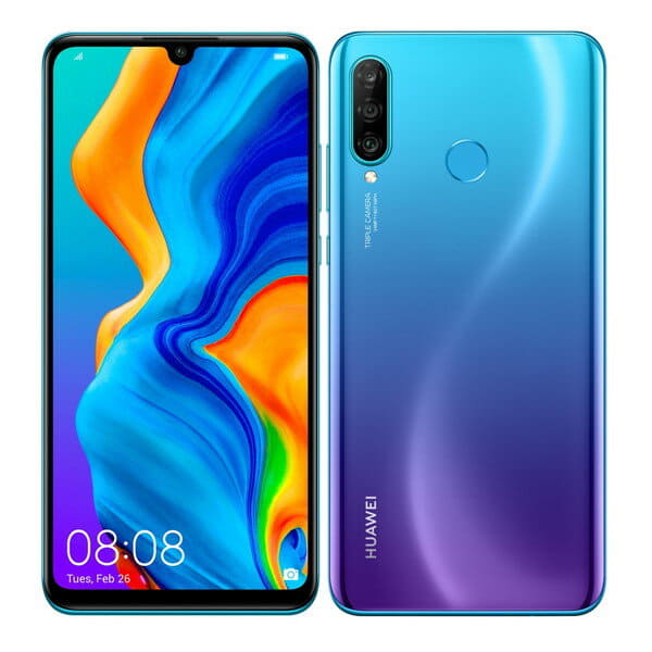 New]Huawei P30 lite SIM-free peacock blue [SIM-free smartphone