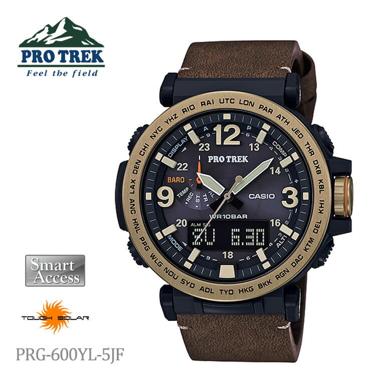 New Casio Casio Protrek Pro Trek Solar Power Supply Prg 600yl 5jf Watch Men Pro Trek Be Forward Store