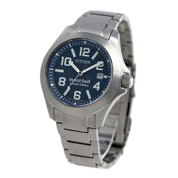 BN0121-51L Citizen montbell blue clock 