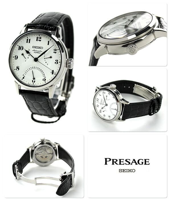 New] SEIKO SEIKO Presage enamel dial enamel self-winding watch men watch  SARD007 PRESAGE leather belt clock - BE FORWARD Store