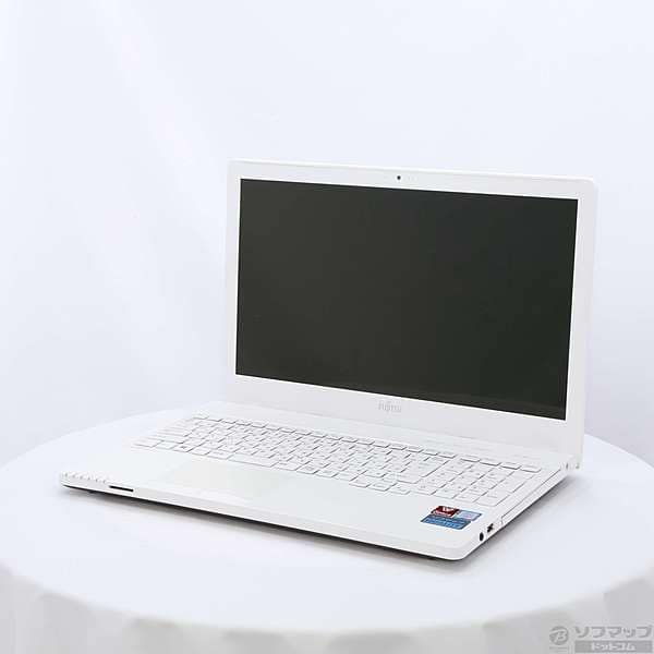 Used]FUJITSU LIFEBOOK AH47/U FMVA47UWC Urban white [Windows 10