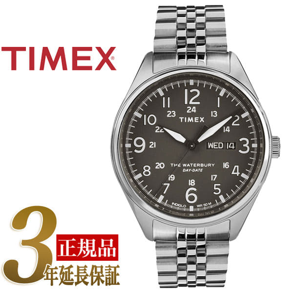 New TIMEX Timex Waterbury Waterbury traditional men watch Black silver analog TW2R89300 BE FORWARD Store