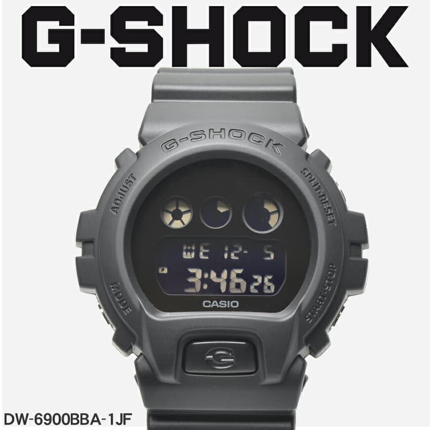 本命ギフト CASIO G-SHOCK DW-6900BBA-1JF
