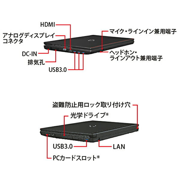 New] FUJITSU FMV LIFEBOOK A748/TX Core i3 8/130 U Windows10 500GB
