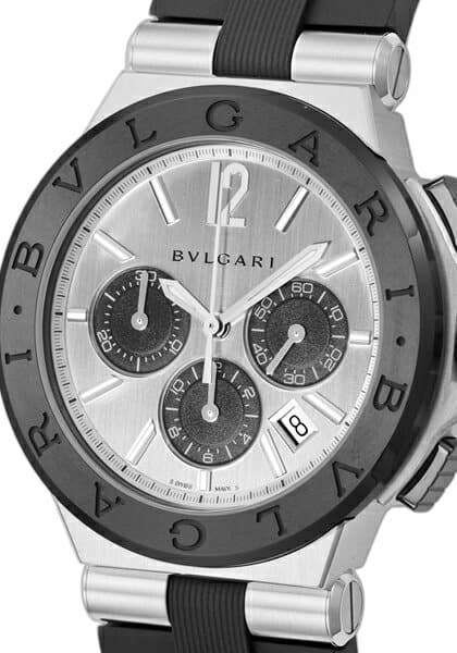 New]Bulgari clock BVLGARI men watch Diagono Chronograph