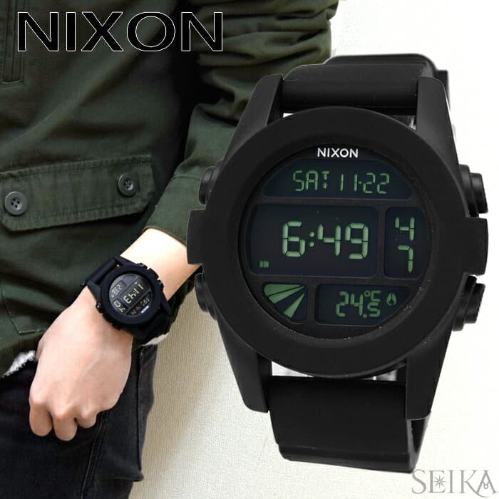 NIXON THE UNIT BLACK