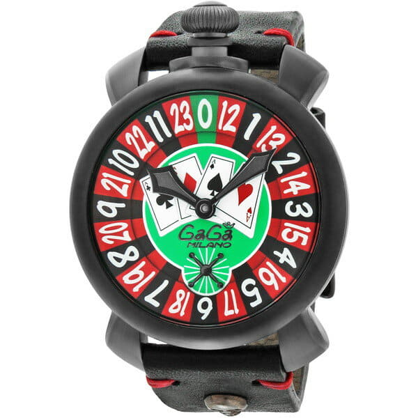 New]GAGA milano (Gaga Milan) 5012.LV01-BLK MANUALE 48MM LASVEGAS 