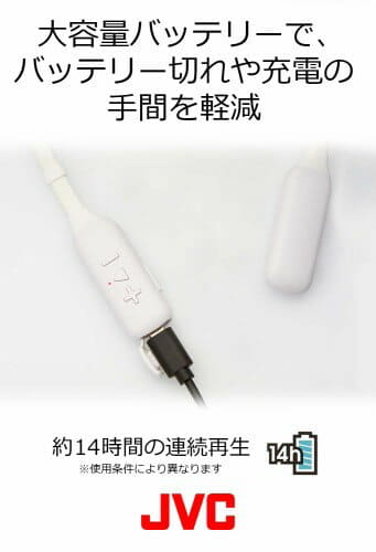 New Jvc Ha Fx37bt B Bluetooth Consecutive 14 Hours Reproduction Wireless Earphone Neckband Black Be Forward Store