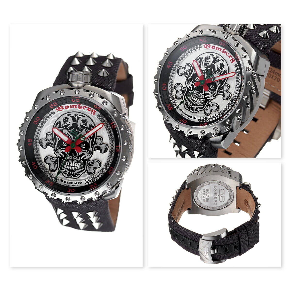 New]BOMBERG bolt 68 BOLT-68 badasu BADASS limited edition BS45ASS