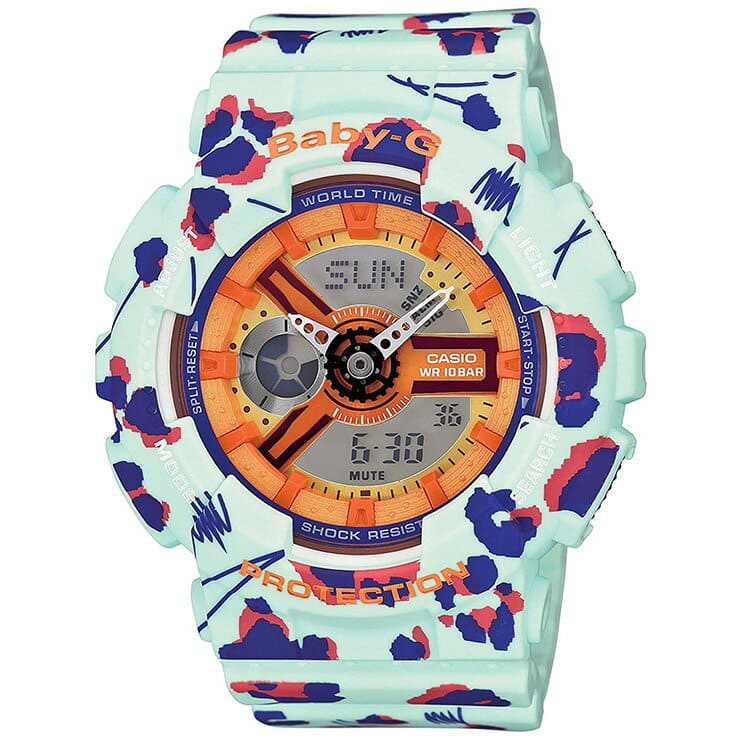 casio floral watch