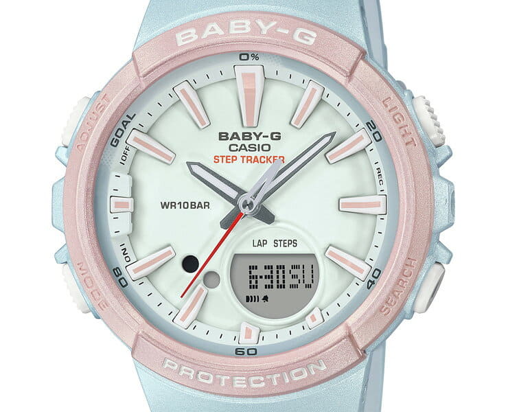 baby g with second hand