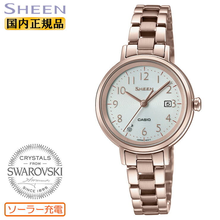 casio sheen gold