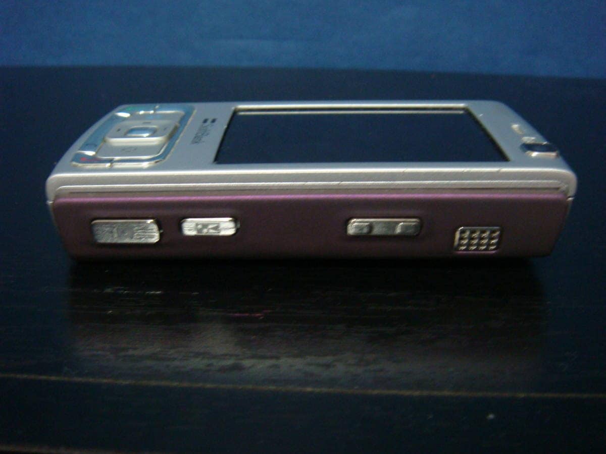 Used]Soft BankX02NK (NOKIA N95) ◇Purple - BE FORWARD Store