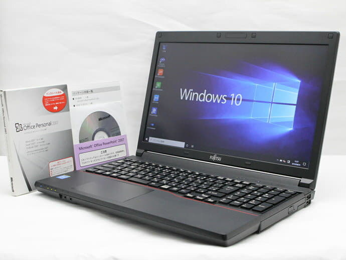 お礼や感謝伝えるプチギフト Used]Microsoft A553/HX LIFEBOOK FUJITSU Windows10 Windowsノート本体