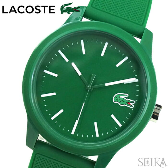 [New]Lacoste LACOSTE L.12.12 2010985 (141) clock watch mens green ...