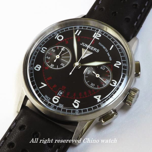 New Junkers JUNKERS G38 6970 2QZ Chronograph Germany clock quartz watch clock BE FORWARD Store