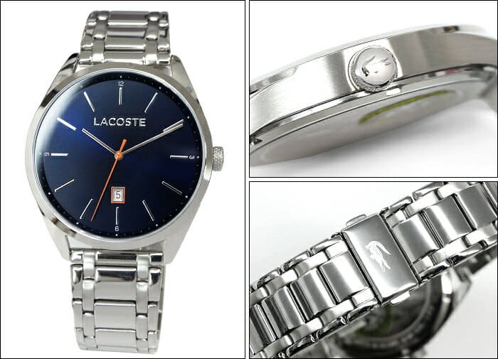 New]The watch that Lacoste LACOSTE San Diego 2010912 (96) clock watch mens  Navy Silver is blue - BE FORWARD Store