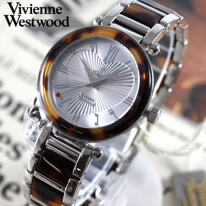 New]Vivienne Westwood Lady's watch clock VV006SLBR Vivienne