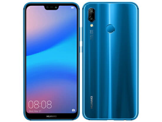 Used]Huawei P20 Lite Wi-Fi Blue ANE-LX2J-BL - BE FORWARD Store