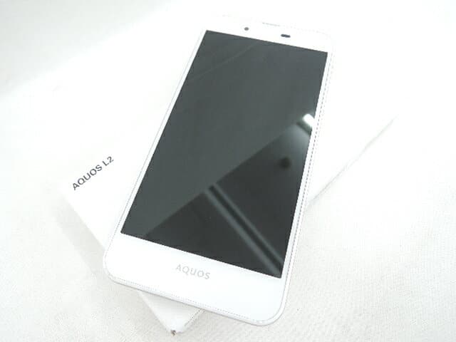 Used Uqmobile You Cue Mobile Aquos L2 Sh L02 White Used Goods Be Forward Store