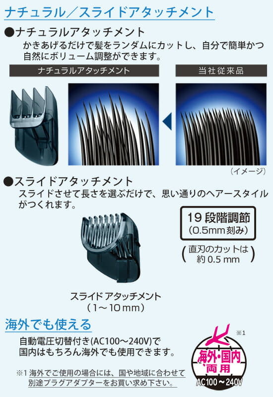 New Panasonic Haircutter Er Gc52 K Home Hair Clipper Self Cut Train Movement Hair Clipper Foreign Countries Ok Hair Clipper Length Adjustment Small