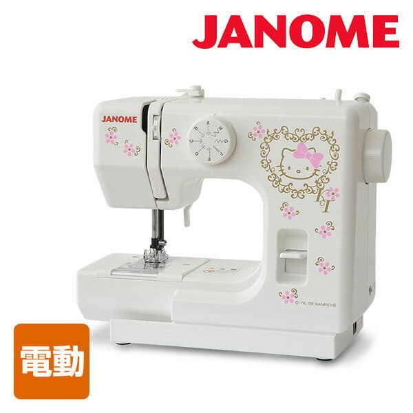 JANOME Sanrio Hello Kitty electric sewing machines compact KT-35 