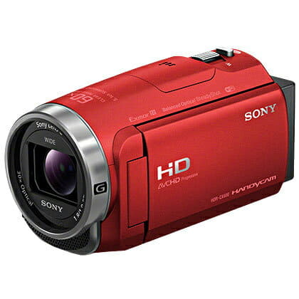 カメラ ビデオカメラ New]SONY HDR-CX680-R (red) digital HD video camera recorder 64GB 