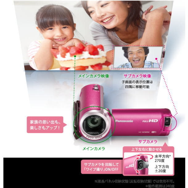 New]PANASONIC Panasonic digital Hi-Vision video camera full high