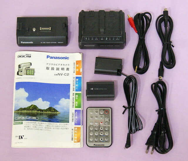 ② Panasonic　NV-C2　MiniDV対応　セット Panasonic（パナソニック） セットアップ込み ETC2.0車載器 CY