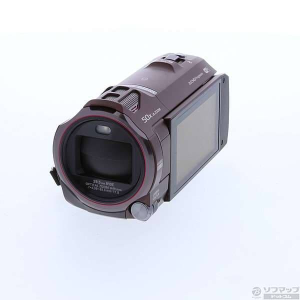 【美品】Panasonic HC-V750M ブラウン　動作確認済 Used]Panasonic HC-V750M-T brown - BE FORWARD Store