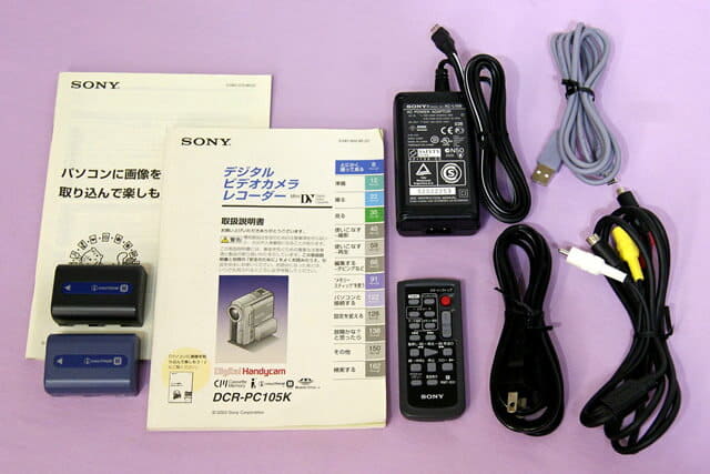 Used] SONY SONY DCR-PC105K digital video camera recorder (digital