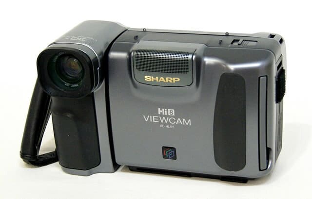 Used]SHARP sharp VL-HL55 liquid crystal Viewcam high eight video camera  (VideoHi8/8mm video camera) Hi8 method @YA management 1-53-1171258 - BE  FORWARD Store