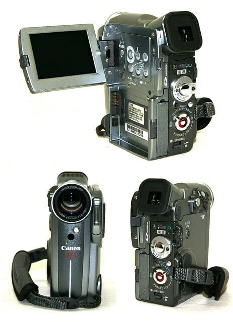 Used]CANON DM-IXY DV M2 digital video camera with Mini DV - BE