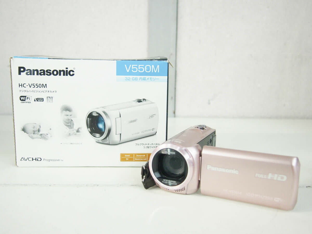 Used]PANASONIC Panasonic digital Hi-Vision video camera HC-V550M-N
