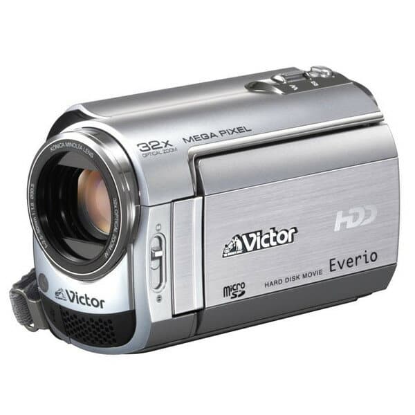 Victor Jvc Everio GZ-MG330 Video Camera Handycam Silver Victor