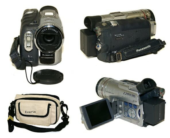Used] Panasonic Panasonic NV-GS200K-S Silver digital video