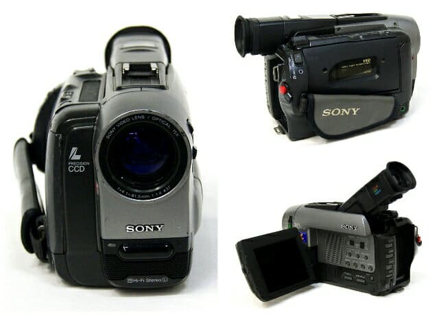 Used]SONY CCD-TRV92 (Hi8/8mm video camera Handycam)with AC