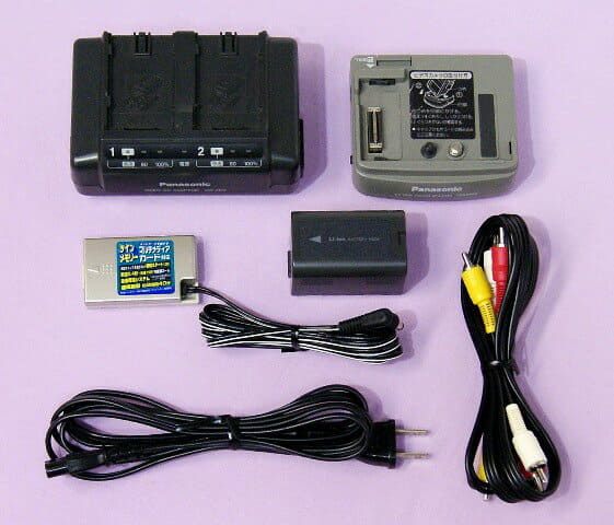 Used]Panasonic NV-C3 Silver digital video camera with Mini DV