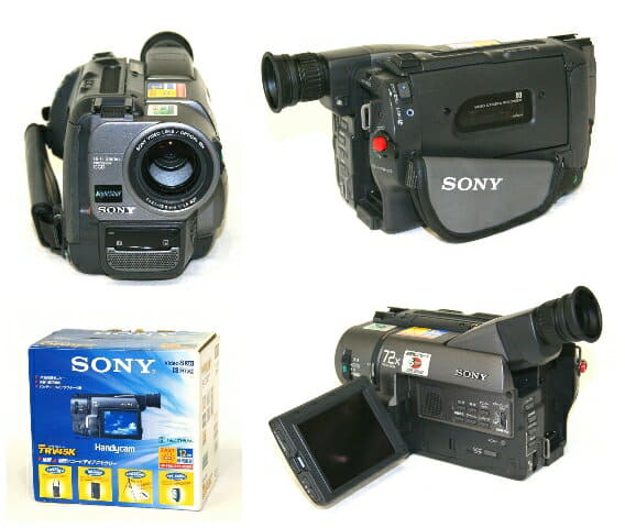 Sony Handycamvideo8 Video Camera Ccd-Trv45 Working Tested