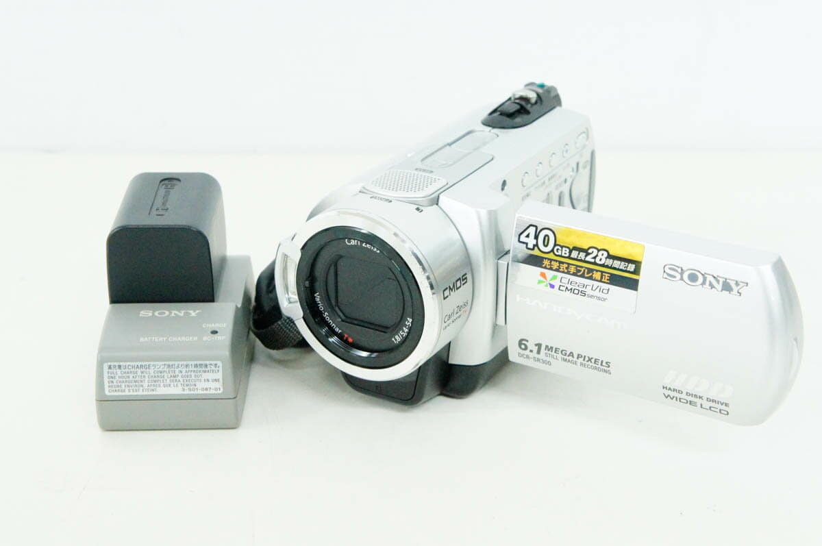 Used]SONY SONY HDD video camera DCR-SR300 40GB - BE FORWARD Store
