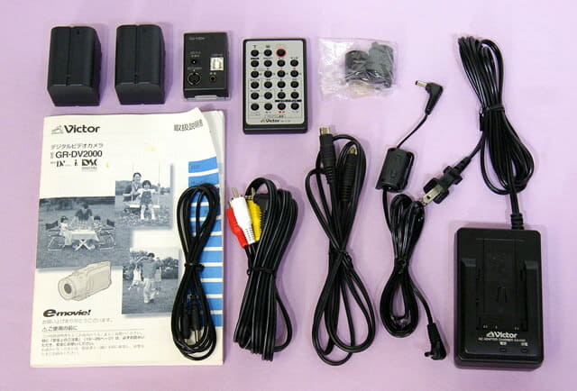 Used]Victor JVC GR-DV2000 digital video camera Mini DV method YA